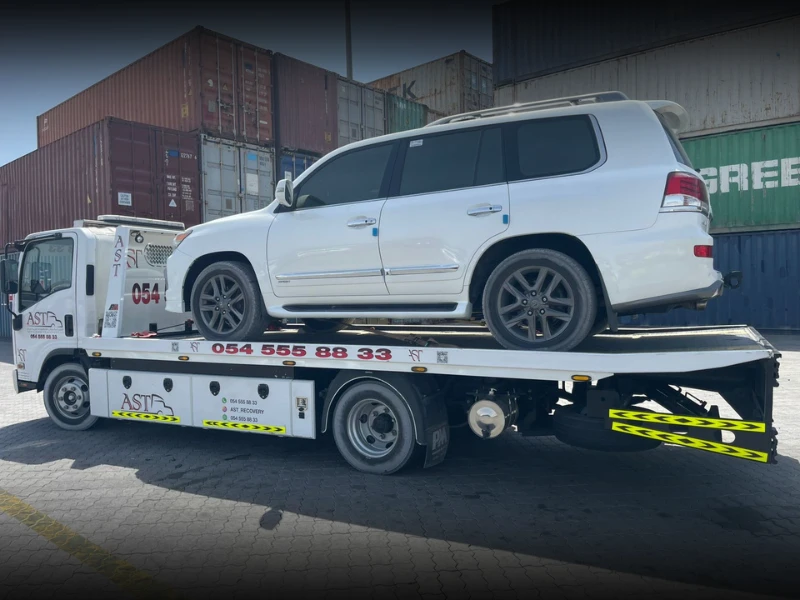 VIP Car Transport to the Shipping Port for Export to Iran