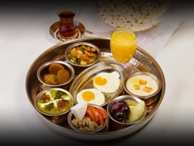 سینی صبحانه عربی