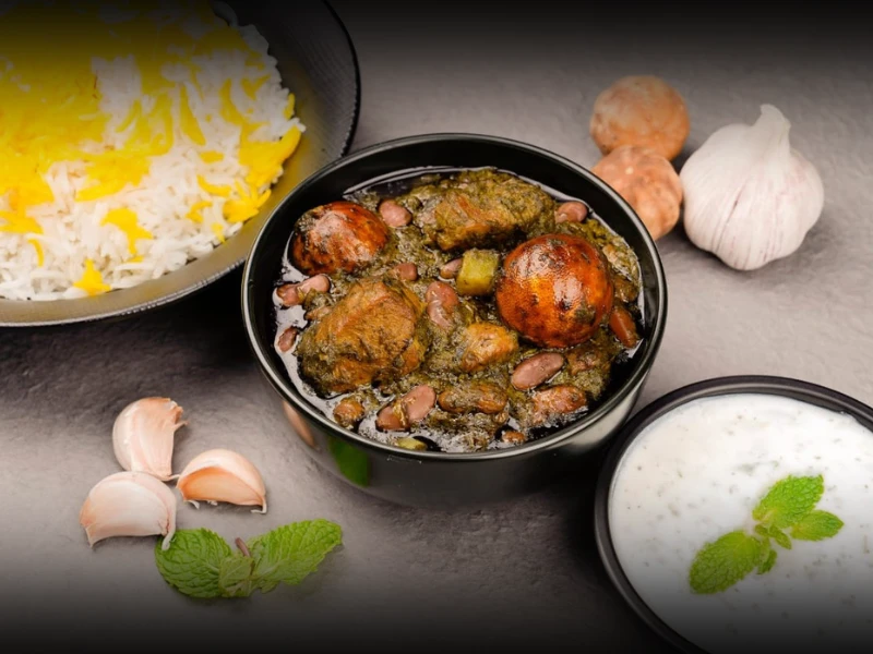 خورشت قورمه سبزی